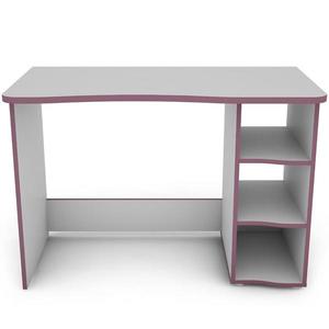 Písací stôl Matrix 6 bílá/fialový vyobraziť