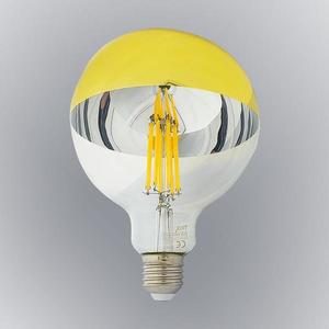 Žiarovka FL LED G125 12W E27 4200K Half Amber vyobraziť