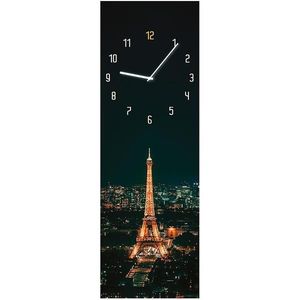 Sklenené hodiny 20X60 PARIS vyobraziť