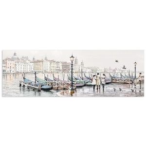 Obraz na stenu Watercolor 45x140 ST403 Venezia Gondole vyobraziť