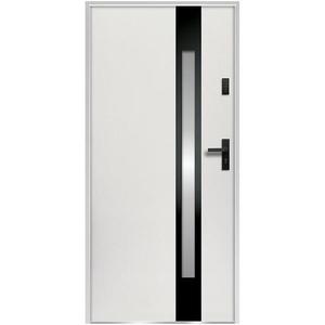 Dvere vchodové Temida S68 90L biele vyobraziť