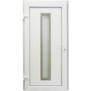 Dvere vchodové Colombo D13 90L biele vyobraziť
