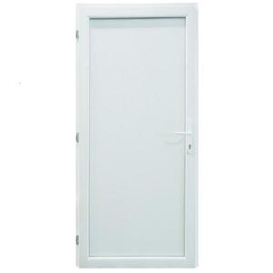 Dvere vchodové Larino D03 90L biele vyobraziť
