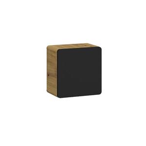 Závesná skrinka Bronx 35 cube dub artisan-čierna matná vyobraziť