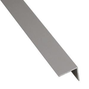 Profil uholníkový samolepící PVC strieborný matný 19.5x19.5x1000 vyobraziť