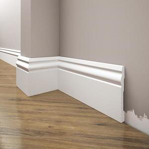 Lista podlahova Elegance LPC-08-T101 biely satin vyobraziť