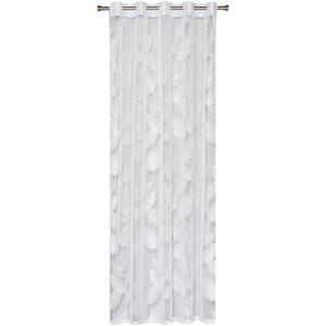 Žakarová záclona ISSA 150x250 biely vyobraziť