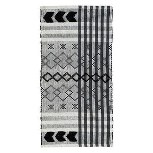 Bavlnený koberec Chindi 0, 6/1, 2 CR-1281 čierna vyobraziť