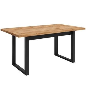 Stôl Max Dub Wotan / Čierna Mat 160x90 vyobraziť