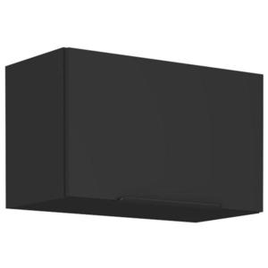 Kuchynská skrinka Siena čierna mat 60gu-36 1f vyobraziť