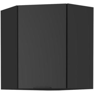 Kuchynská skrinka Siena čierna mat 60x60 Gn-72 1f (45°) vyobraziť