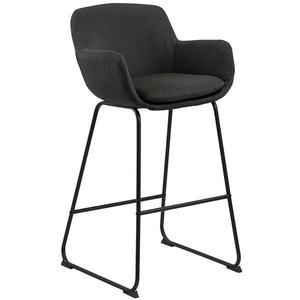 Barová stolička dark grey 2 ks vyobraziť