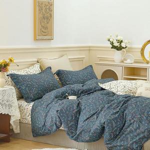 Bavlnená saténová posteľná bielizeň ALBS-01334B 160x200 cm Lasher vyobraziť