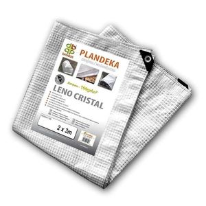 Plachta vystužená Leno Cristal 2 x 3m, 100G -priehladná vyobraziť