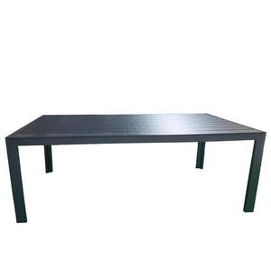 Stôl Douglas čierny s vrchnou doskou z polywoodu 205x90 cm vyobraziť