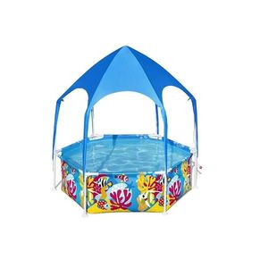 Detský bazén rámový so strešnou uv ochranou 1, 83 x 0, 51 m 5618T vyobraziť