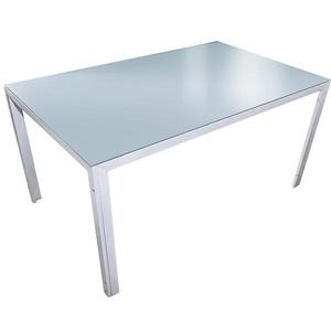 Sklenený stôl Bergen 73x90x150cm farba morská vyobraziť