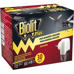 Odpařovač BIOLIT PLUS elektrický komáři a mouchy +náplň 31ml vyobraziť