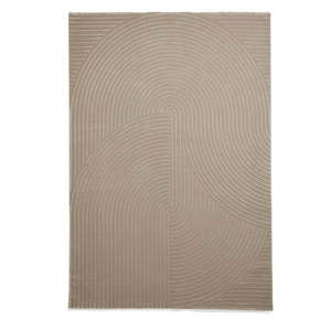 Svetlohnedý umývateľný koberec z recyklovaných vlákien 120x170 cm Flores – Think Rugs vyobraziť