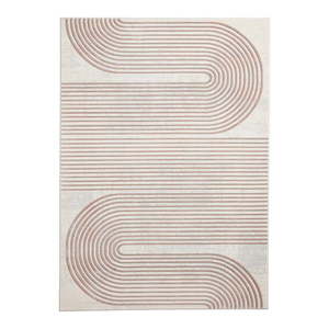 Ružový/svetlosivý koberec 80x150 cm Apollo – Think Rugs vyobraziť