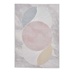 Svetlomodro-svetlo ružový koberec 120x170 cm Creation – Think Rugs vyobraziť