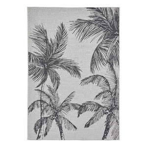 Čierny/krémovobiely vonkajší koberec 120x170 cm Miami – Think Rugs vyobraziť
