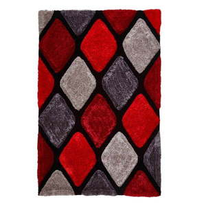 Červený ručne tkaný koberec 150x230 cm Noble House – Think Rugs vyobraziť