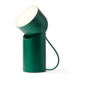 Tmavozelená LED stolová lampa (výška 14 cm) Orbe – Lexon vyobraziť