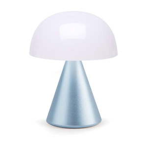 Biela/svetlomodrá LED stolová lampa (výška 17 cm) Mina L – Lexon vyobraziť