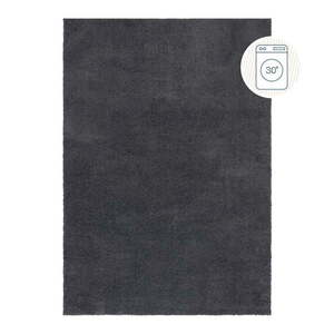 Tmavosivý umývateľný koberec z recyklovaných vlákien 160x230 cm Fluffy – Flair Rugs vyobraziť