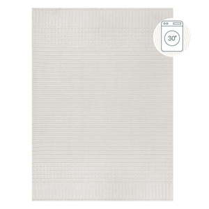 Biely umývateľný koberec zo ženilky 80x160 cm Elton – Flair Rugs vyobraziť