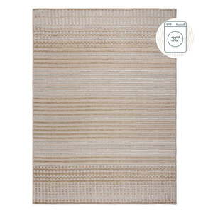 Béžový umývateľný koberec zo ženilky 200x320 cm Elton – Flair Rugs vyobraziť