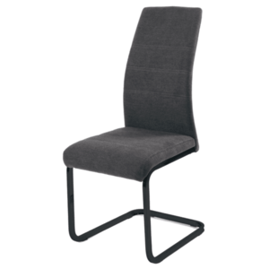 Sconto Jedálenská stolička JANIE sivá/čierna vyobraziť