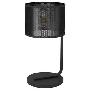 Sconto Stolná lampa MANBY čierny kov vyobraziť