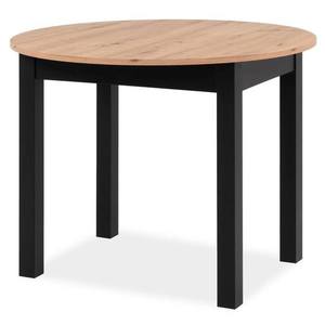 Sconto Jedálenský stôl BUD dub artisan/čierna, šírka 100 cm vyobraziť