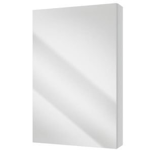 Sconto Zrkadlová skrinka LOSAGI 02 biela vysoký lesk vyobraziť