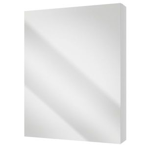 Sconto Zrkadlová skrinka LOSAGI 03 biela vysoký lesk vyobraziť