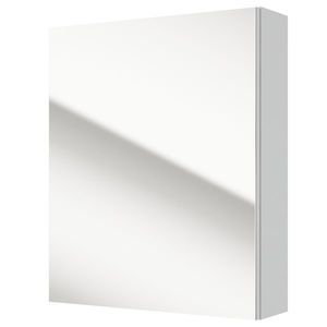 Sconto Zrkadlová skrinka LOSAGI 04 biela vysoký lesk vyobraziť