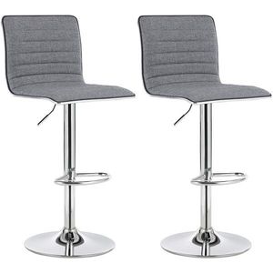 Barová stolička Alba sivá - 2 kusy vyobraziť