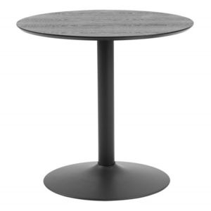 Jedálenský stôl Ibiza 80 cm čierny vyobraziť