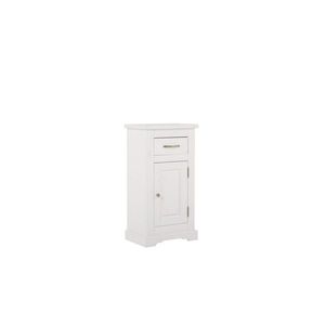 Kúpeľňová skrinka Romantic 810 1D biela borovica vyobraziť
