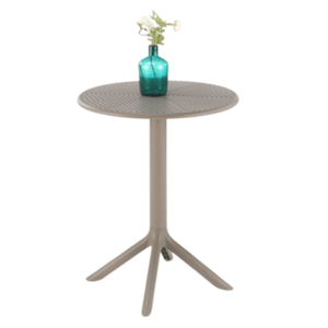Zahradní kulatý stůl CALVO 60 cm khaki vyobraziť