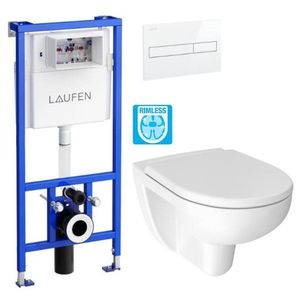 JIKA - Lyra plus WC sedadlo na závesné WC, biele (H8933843000631) vyobraziť