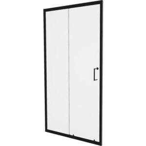 MEXEN - Apia posuvné sprchové dvere 150, transparent, čierne 845-150-000-70-00 vyobraziť