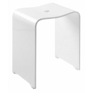 RIDDER - TRENDY kúpeľňová stolička 40x48x27, 5cm, biela A211101 vyobraziť