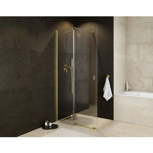 HOPA - Walk-in sprchovací kút VAYO GOLD - FARBA rámu - Zlatá, Rozmer A - 100 cm, Rozmer C - 200 cm, Smer zatvárania - Univerzálny Ľavé / Pravé, Výplň - Číre bezpečnostné sklo - 8 mm BCVAYO100GC vyobraziť