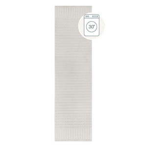 Biely umývateľný behúň zo ženilky 60x240 cm Elton – Flair Rugs vyobraziť