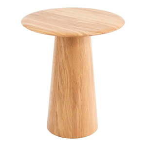 Okrúhly odkladací stolík z dubového dreva ø 40 cm Mushroom – Gazzda vyobraziť