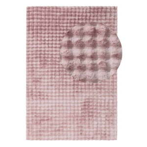 Ružový prateľný koberec 200x290 cm Bubble Pink – Mila Home vyobraziť