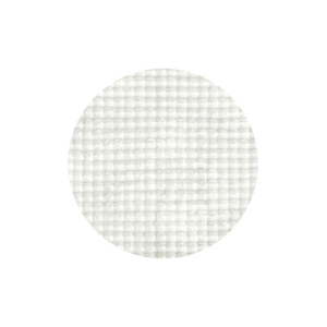 Biely umývateľný okrúhly koberec ø 150 cm Bubble White – Mila Home vyobraziť